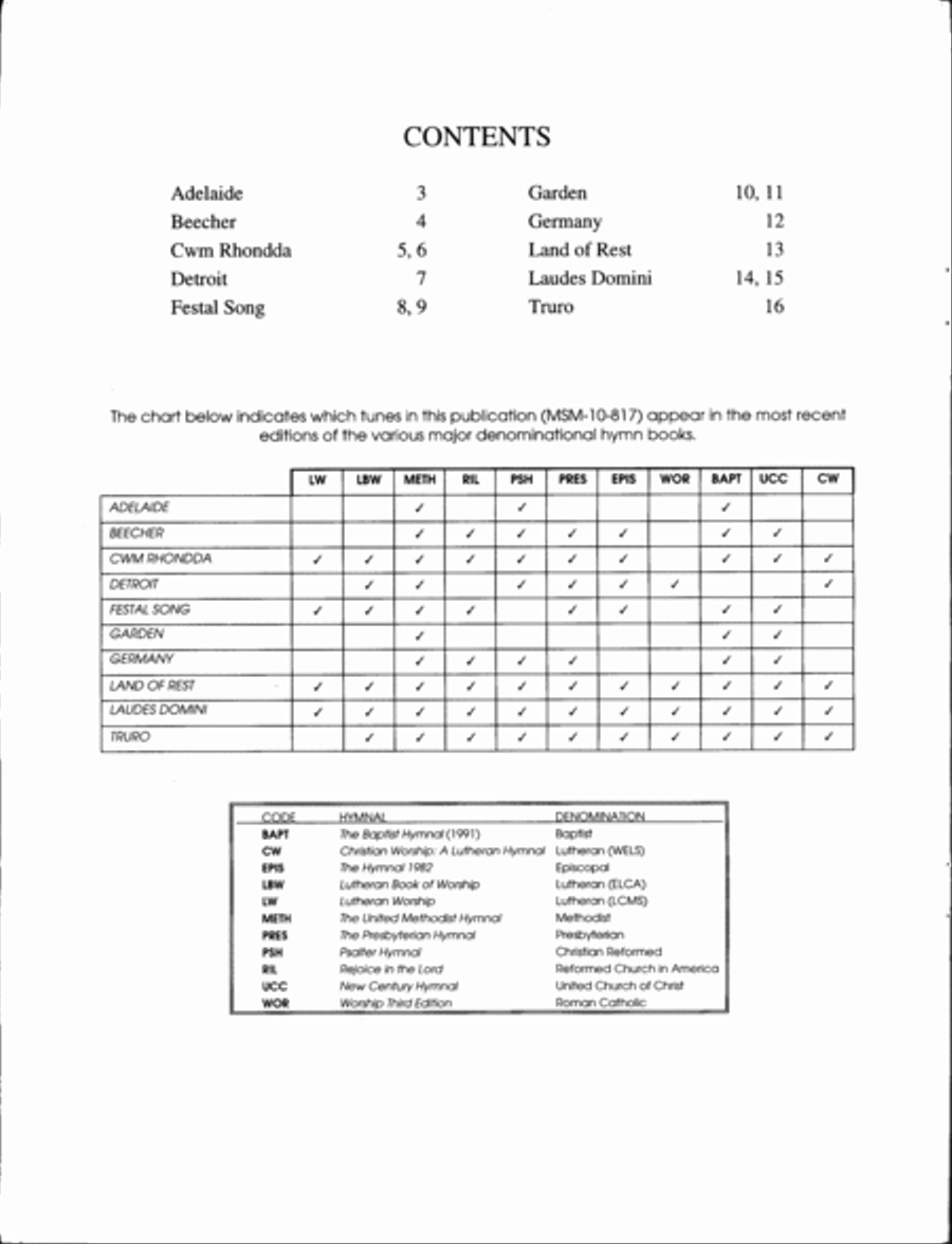 Ten Hymn Enhancements Ten Hymn Enhancements Organ scores gallery preview page 2