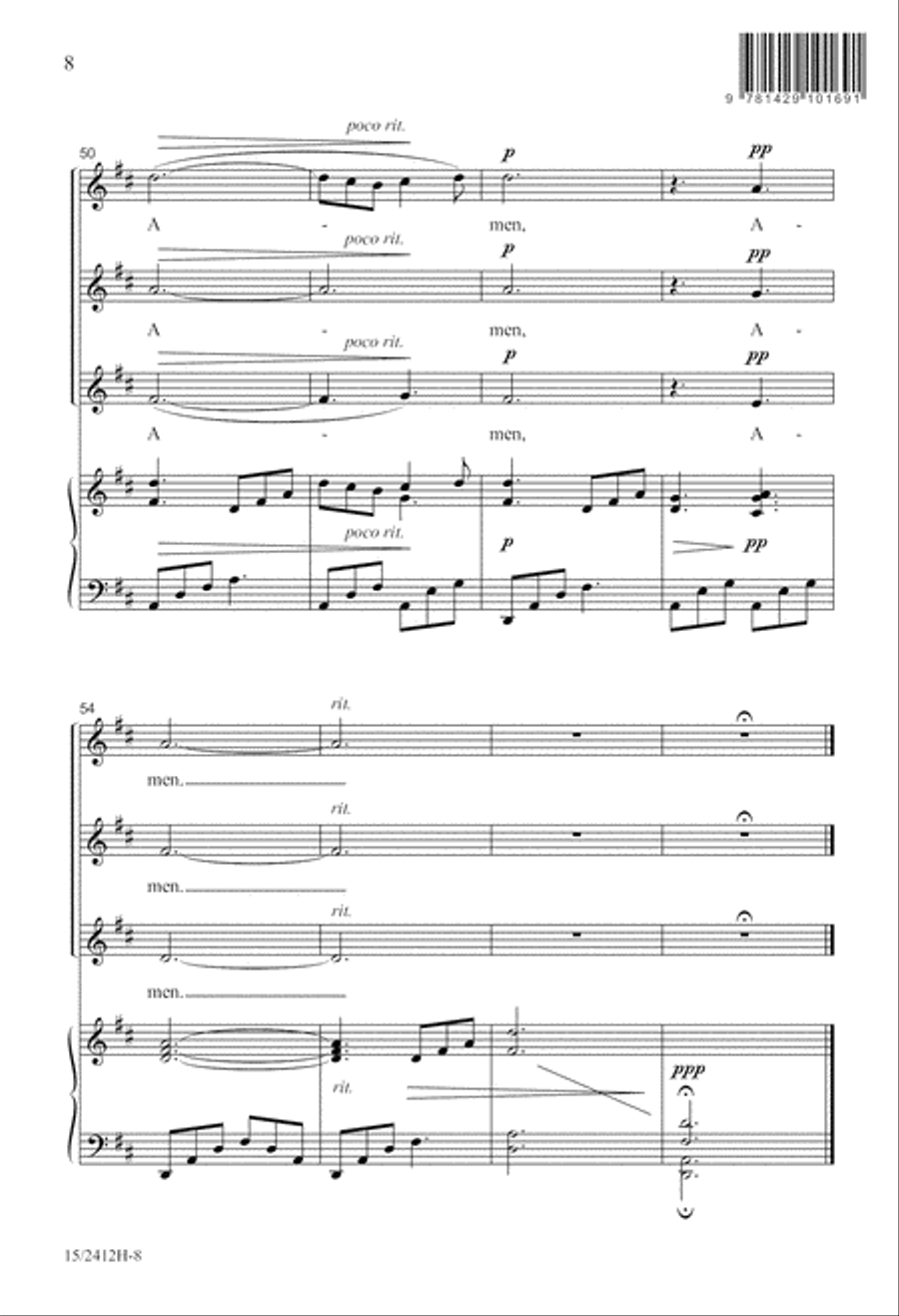 Laudate Dominum Laudate Dominum SSA scores gallery preview page 8