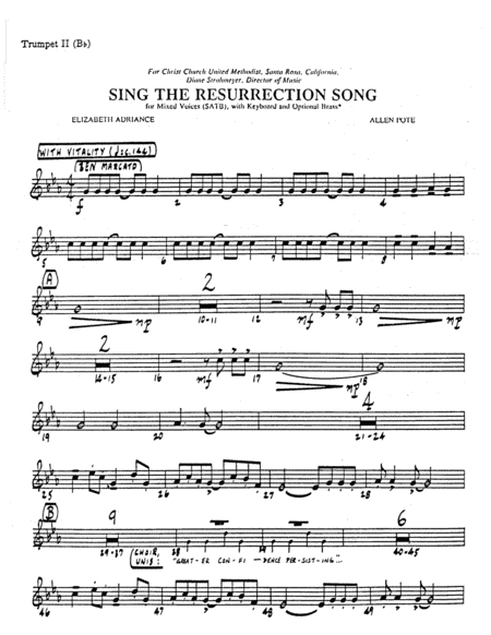 Sing the Resurrection Song