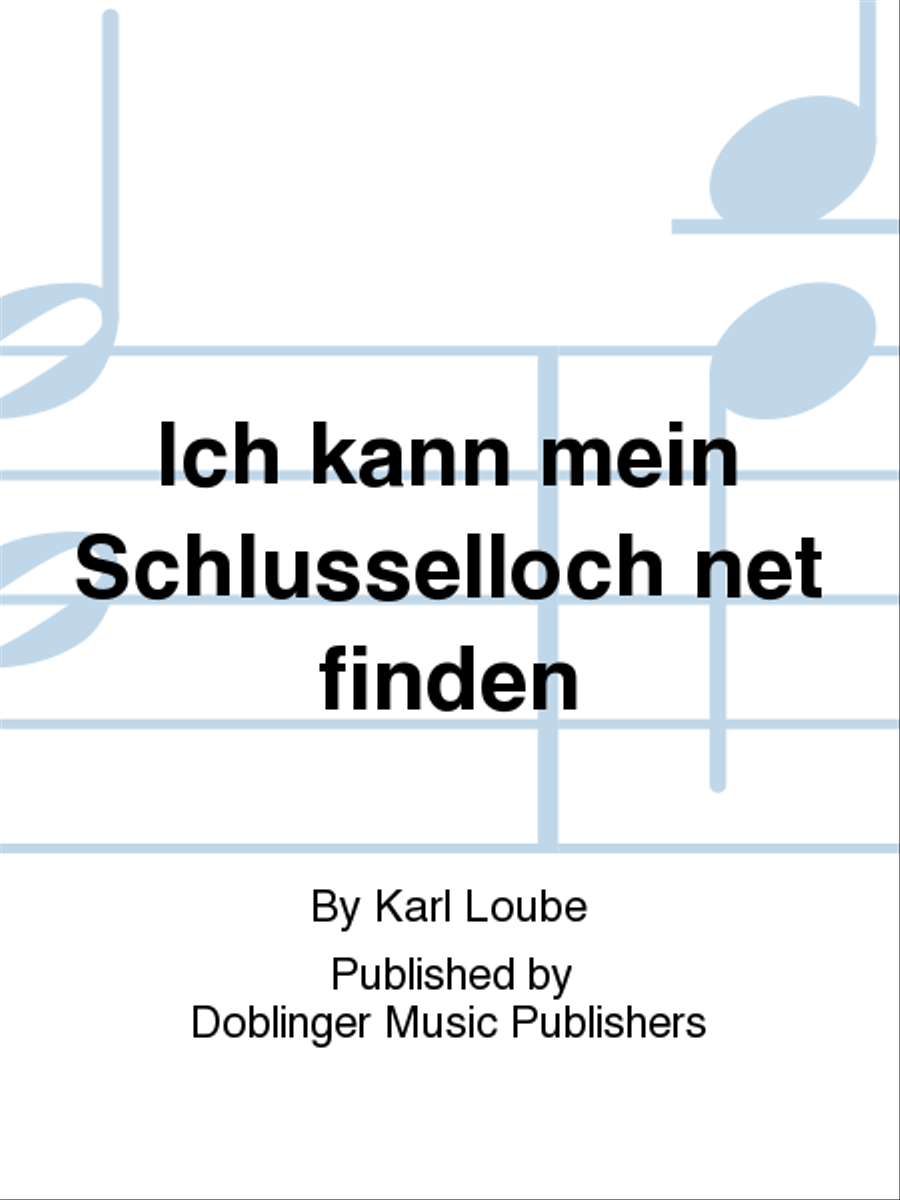 Ich kann mein Schlusselloch net finden Voice scores gallery preview page 1