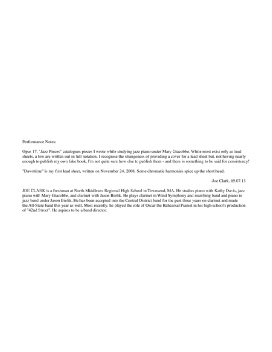Dawntime Dawntime Piano Solo scores gallery preview page 2
