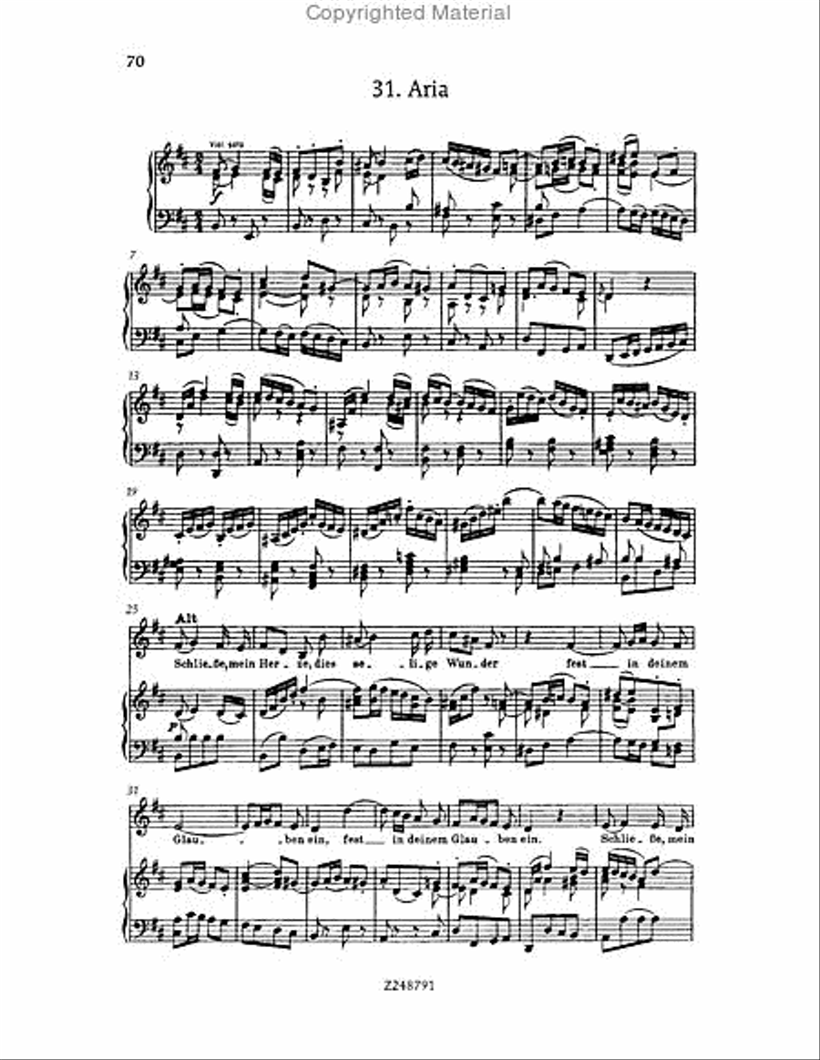 Christmas Oratorio, BWV 248 Choir scores gallery preview page 69
