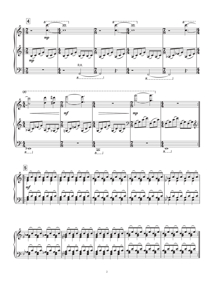 Etude No. 2 Piano Method scores gallery preview page 2