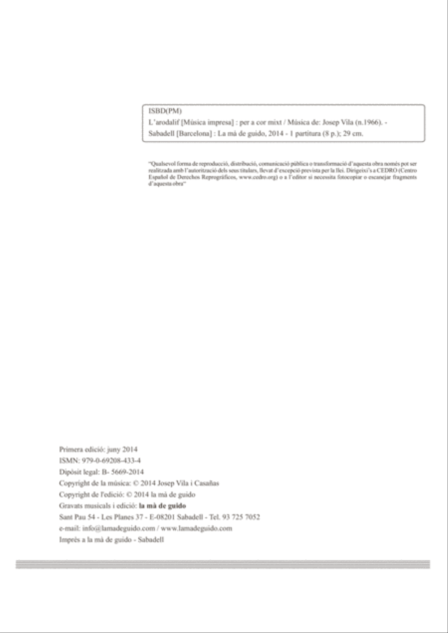 L'arodalif 4-Part scores gallery preview page 2