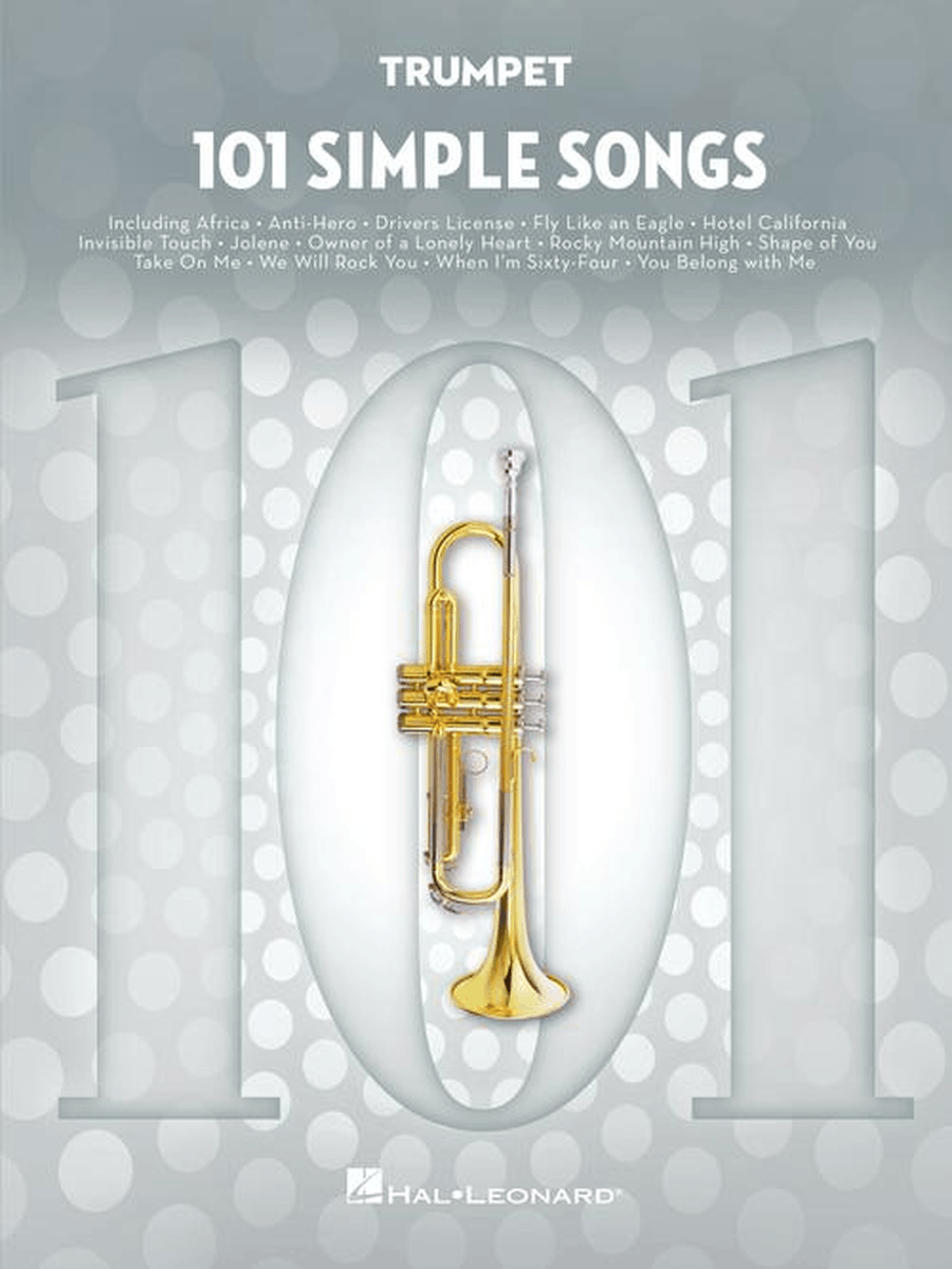 101 Simple Songs Trumpet Solo scores gallery preview page 2