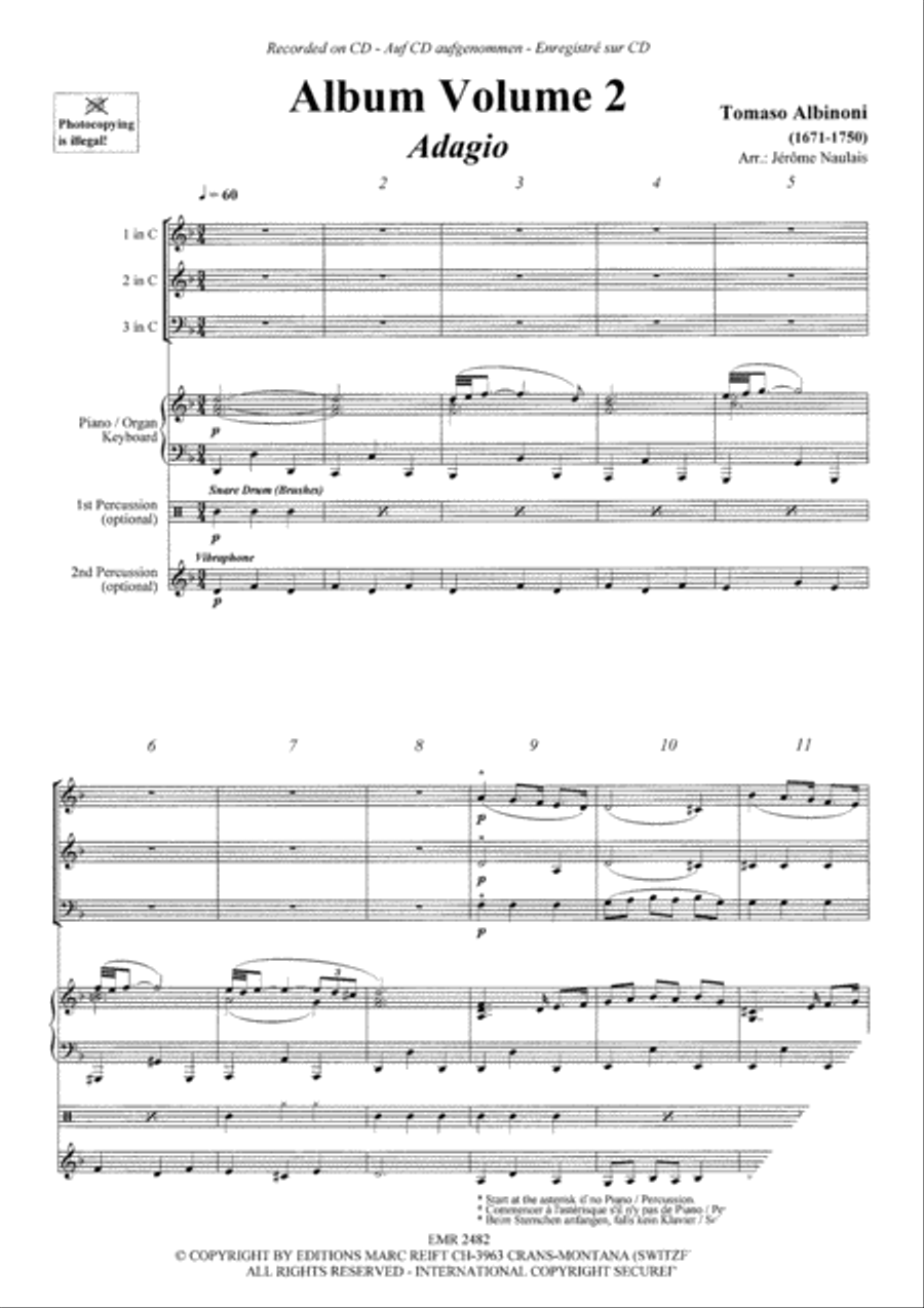 Album Volume 2 Album Volume 2 Brass Trio scores gallery preview page 3