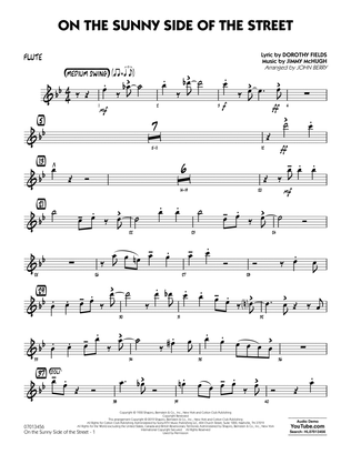Book cover for On the Sunny Side of the Street (arr. John Berry) - Flute