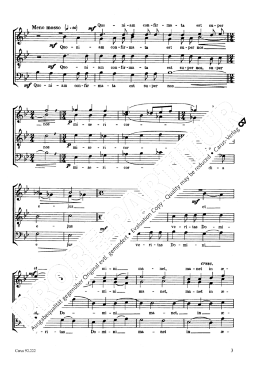 Laudate Dominum 4-Part scores gallery preview page 4