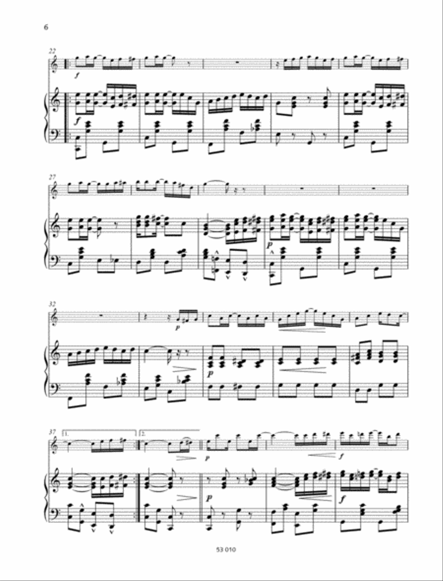 The Entertainer Flute Solo scores gallery preview page 2
