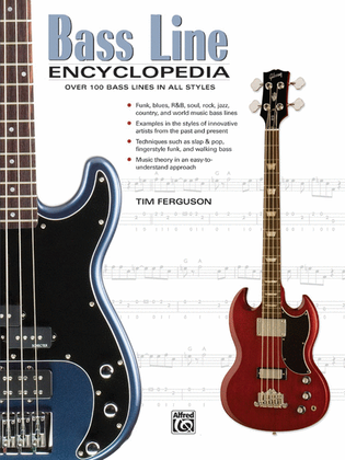 Book cover for Bass Line Encyclopedia