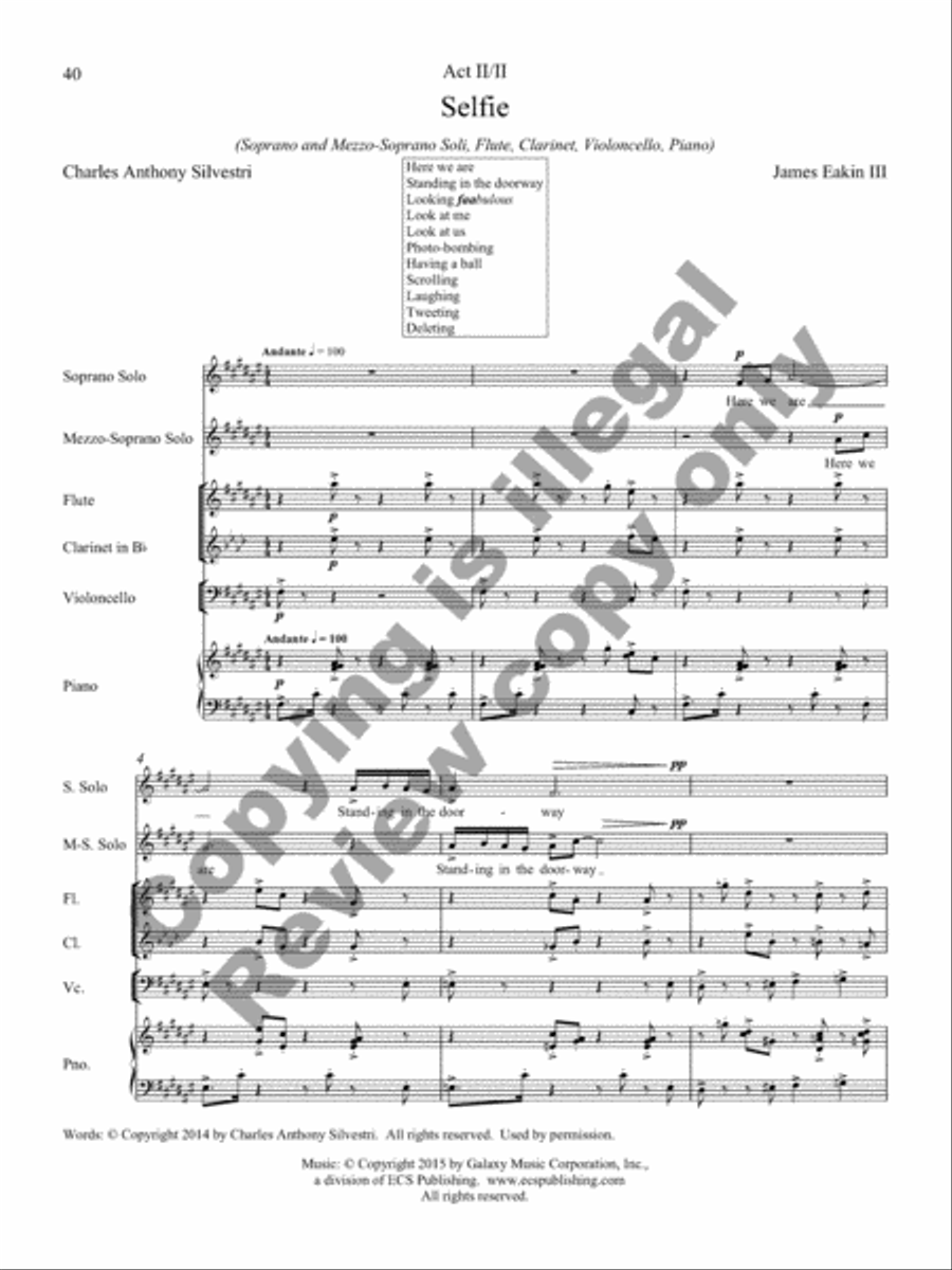 #twitterlieder (SATB Full Score) 4-Part scores gallery preview page 16