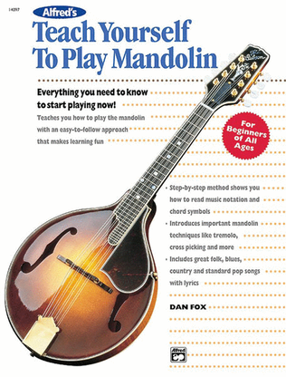Book cover for Teach Yourself To Play Mandolin - Book