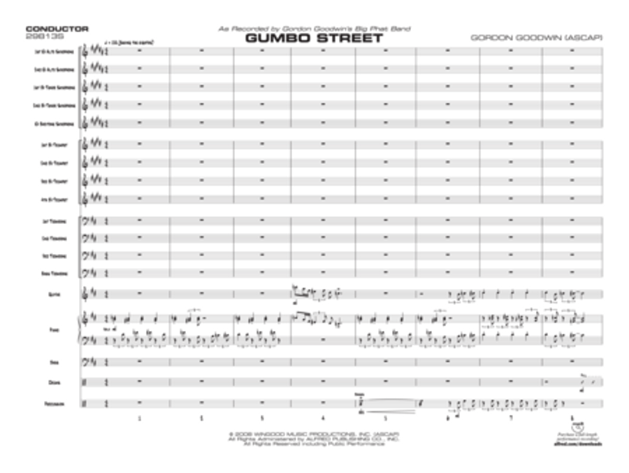 Gumbo Street Jazz Ensemble scores gallery preview page 2