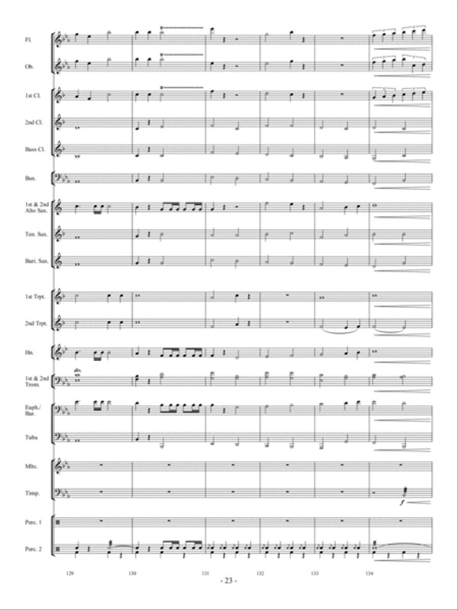 The Trumpeter of Krakow The Trumpeter of Krakow Concert Band scores gallery preview page 22