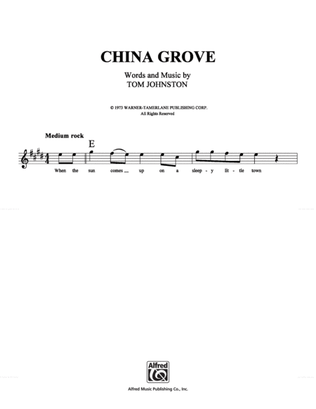 China Grove