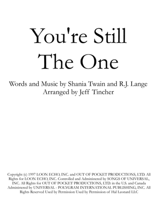 Book cover for You're Still The One