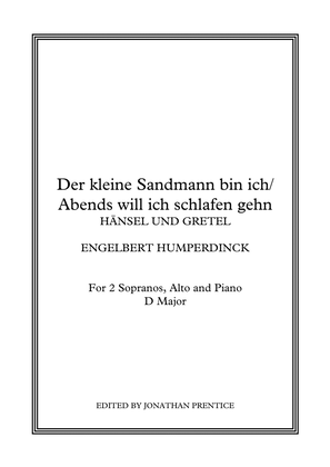 Book cover for Der kleine Sandmann bin ich/Abends will ich schlafen gehn - Hänsel und Gretel (D Major)