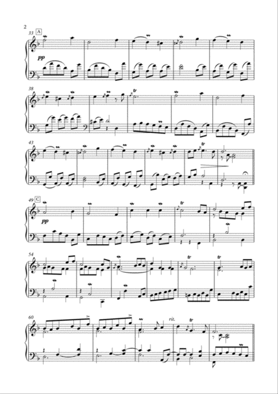 Masterpieces for solo piano 4 by J. Rameau and C. Gounod Piano Solo scores gallery preview page 6