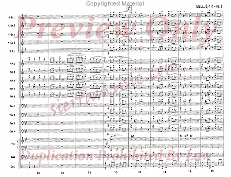 Well, Git It Jazz Ensemble scores gallery preview page 4
