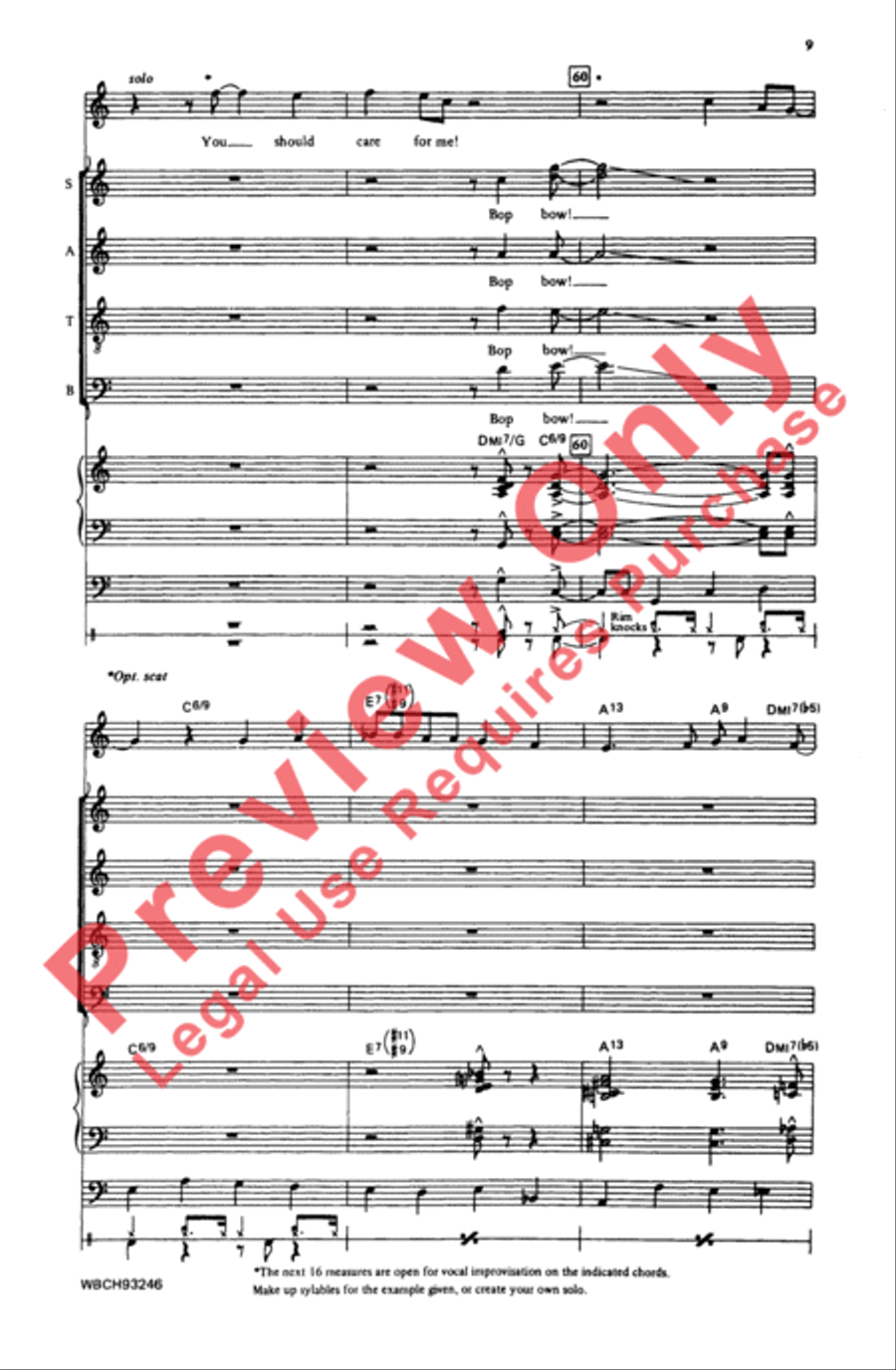 'S Wonderful 4-Part scores gallery preview page 9