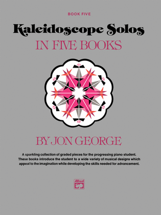 Book cover for Kaleidoscope Solos, Book 5