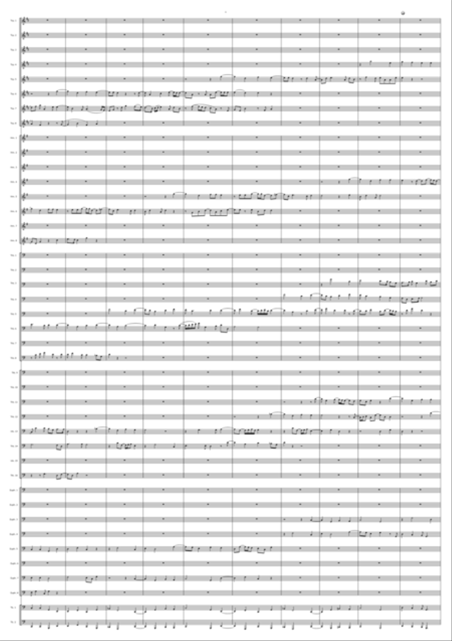 Spem In Alium Brass Band scores gallery preview page 6