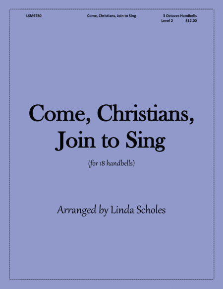 Come, Christians, Join to Sing (for 18 bells) image number null