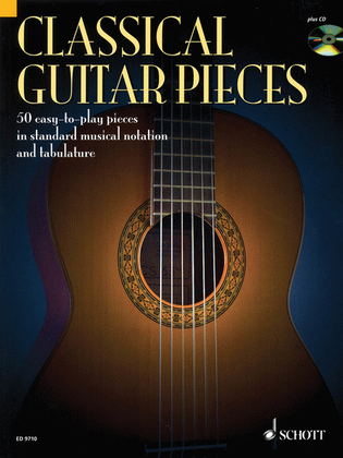 Book cover for Classical Guitar Pieces