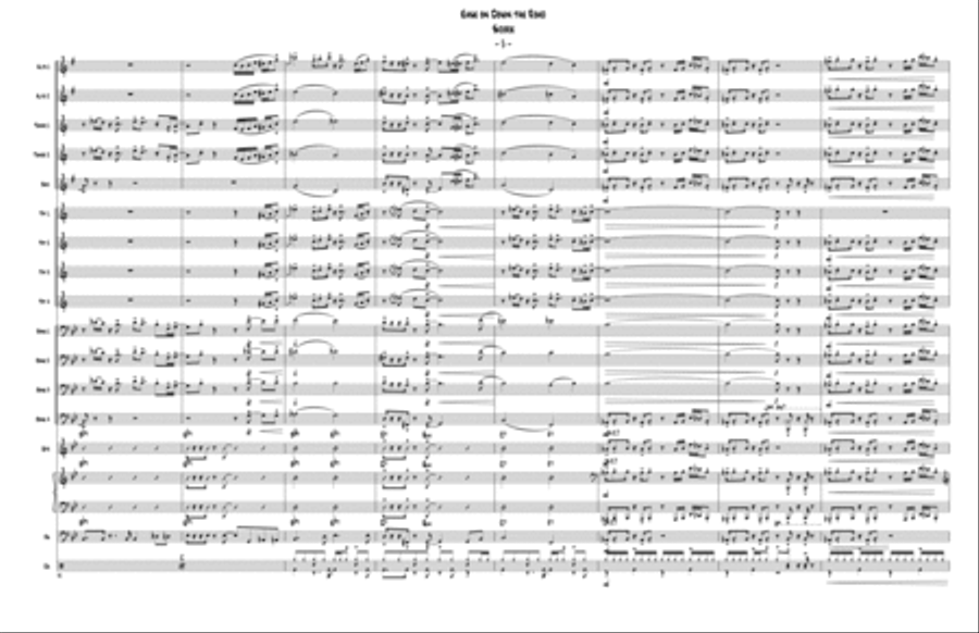 Ease On Down The Road Jazz Ensemble scores gallery preview page 6
