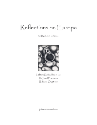 Reflections on Europa for clarinet and piano