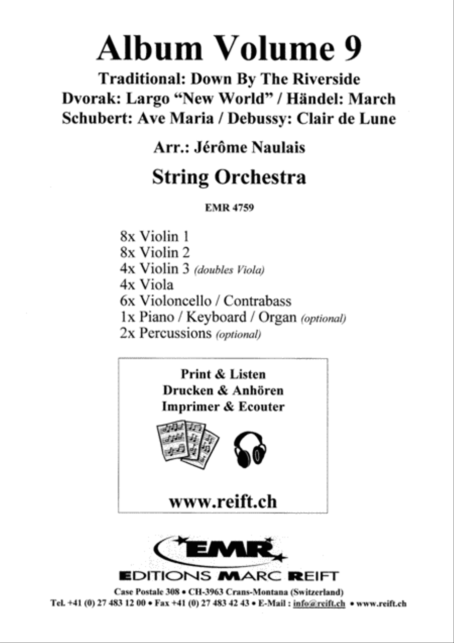Album Volume 9 String Orchestra scores gallery preview page 2
