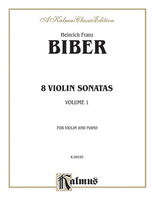 Book cover for Eight Violin Sonatas
