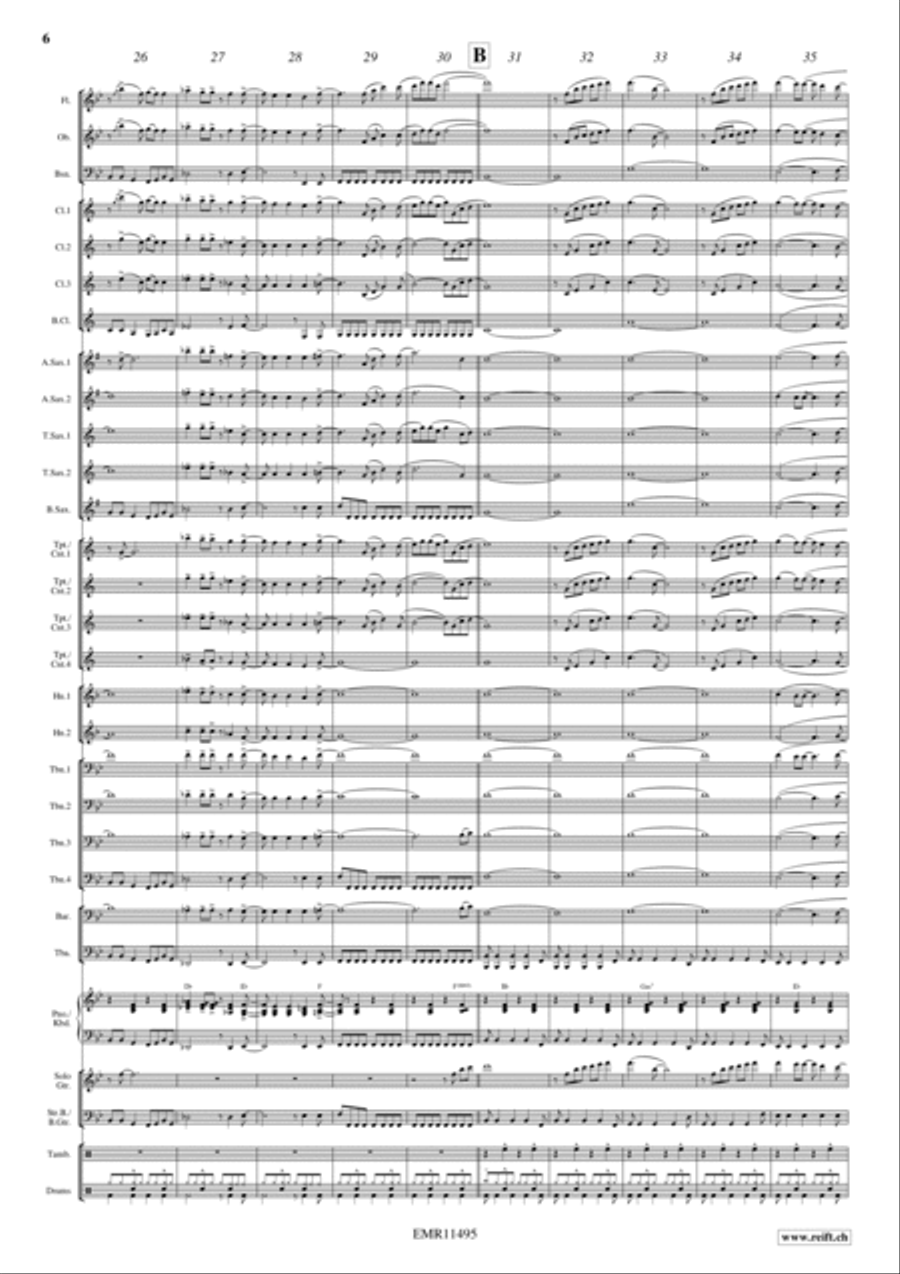 Beverly Hills 90210 Concert Band scores gallery preview page 7