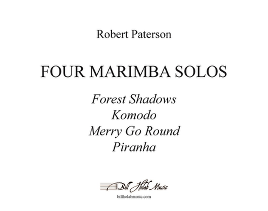 Four Marimba Solos