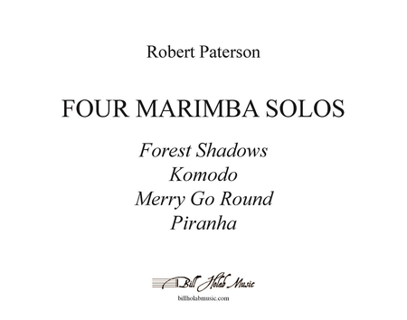 Four Marimba Solos