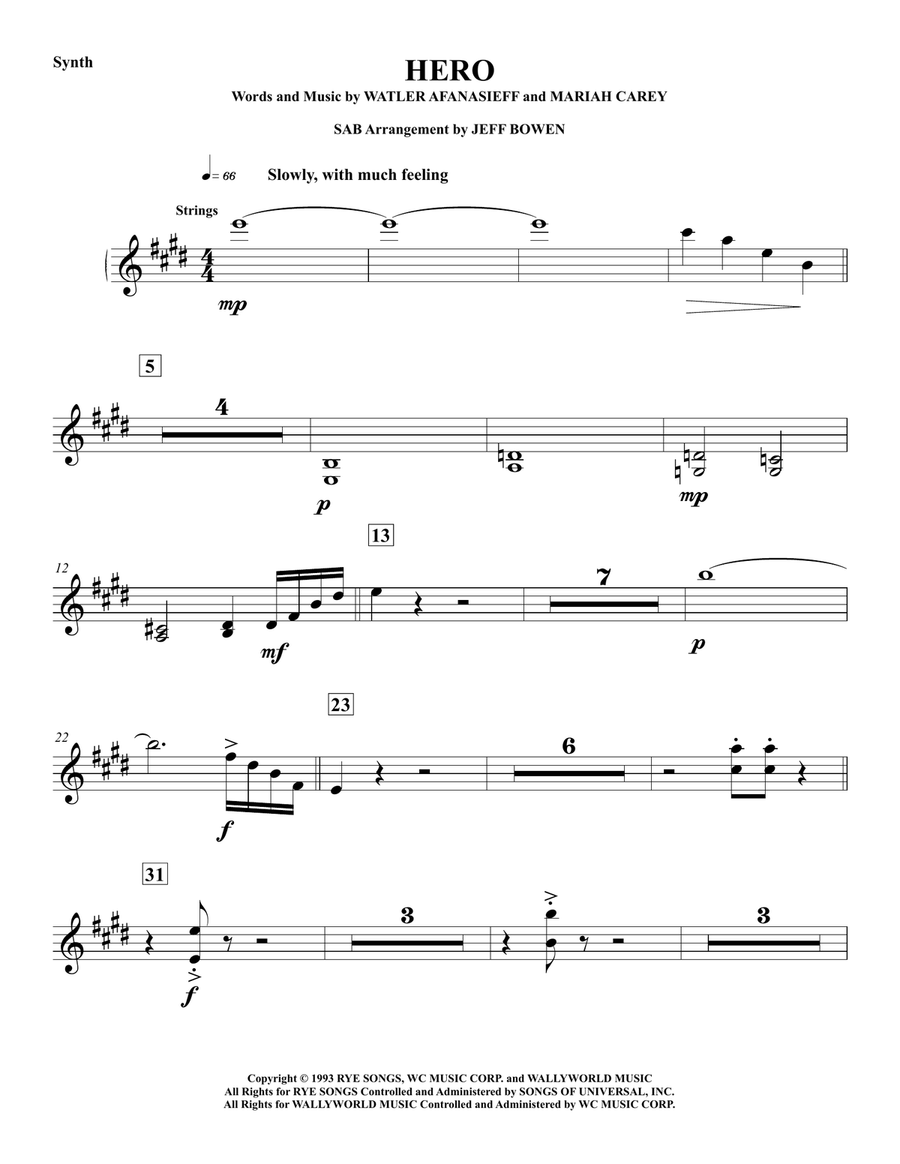 Hero Concert Band scores gallery preview page 6