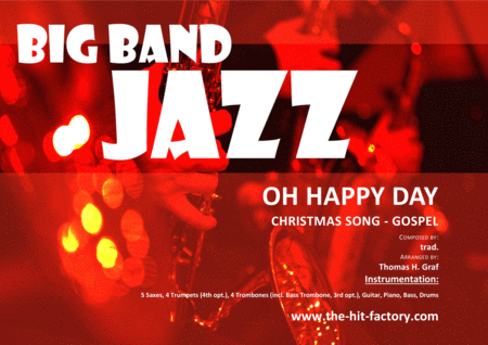 Oh happy day - Christmas Song - Gospel - Big Band image number null