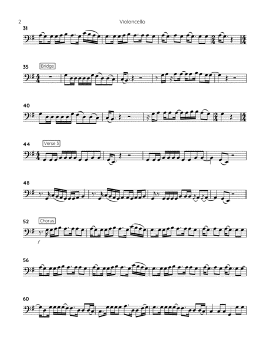 Willow Piano scores gallery preview page 2