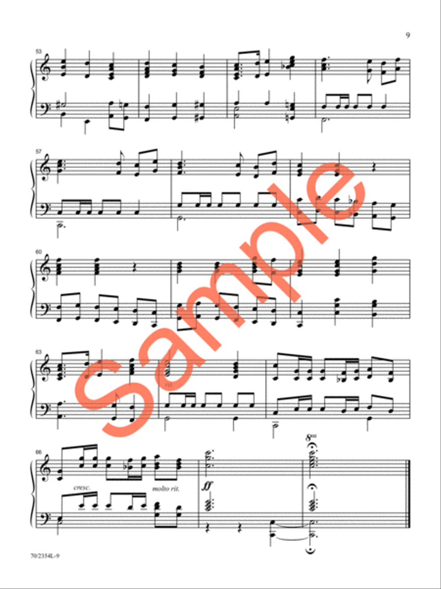 In Joyful Song Piano Solo scores gallery preview page 8