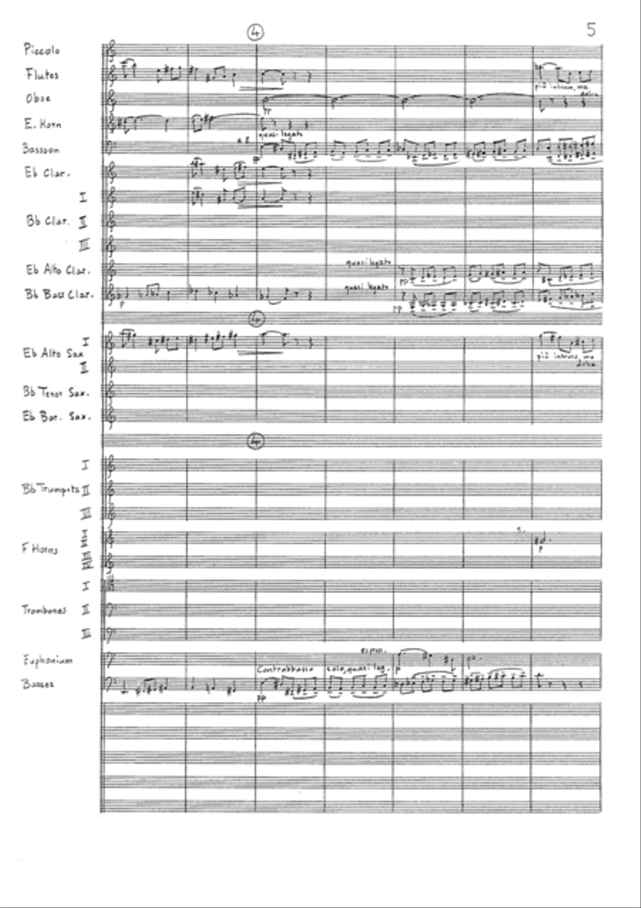 Sinfonie Concert Band scores gallery preview page 7