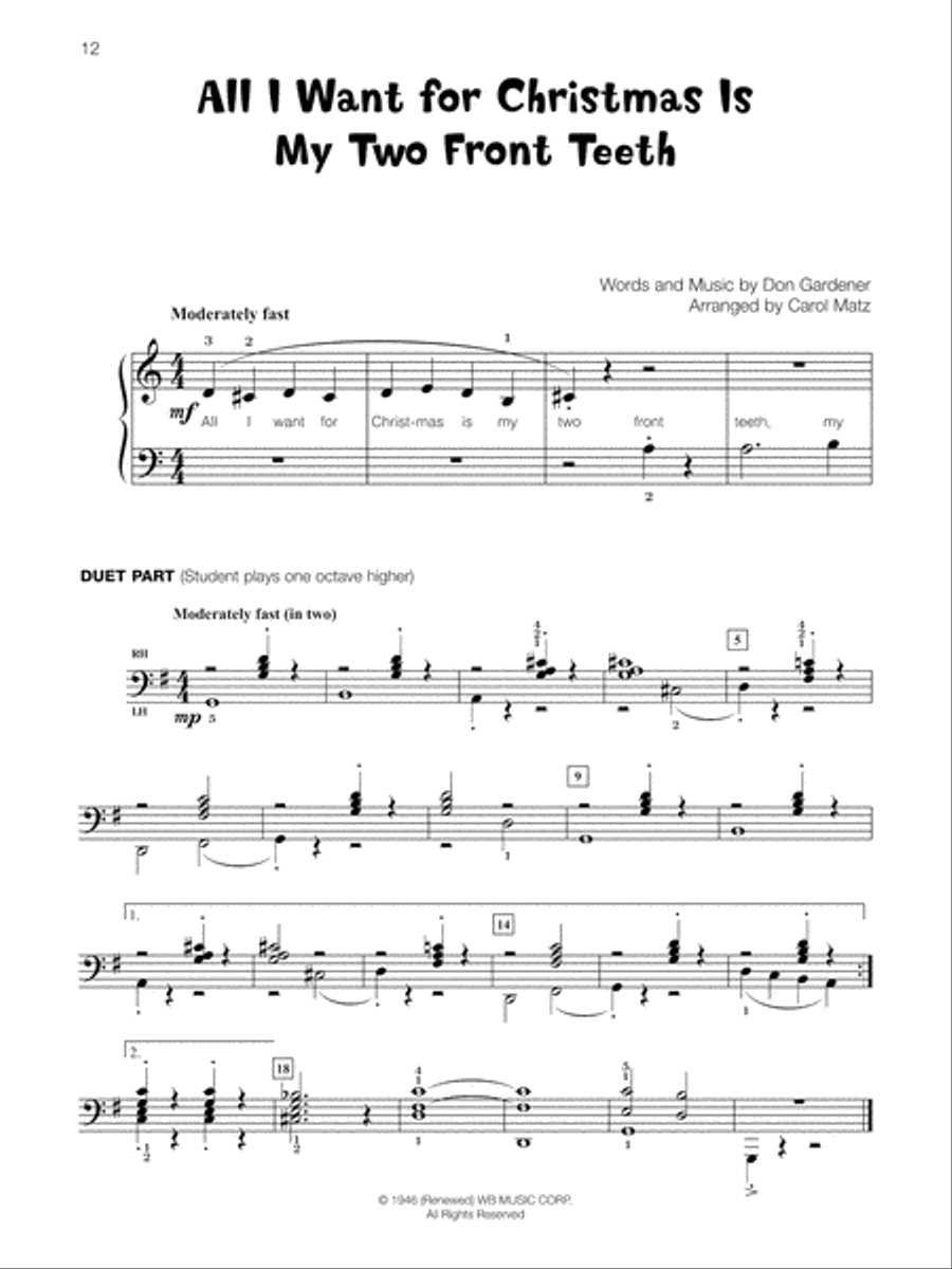 Famous & Fun Pop Christmas, Book 2 Piano Method scores gallery preview page 4