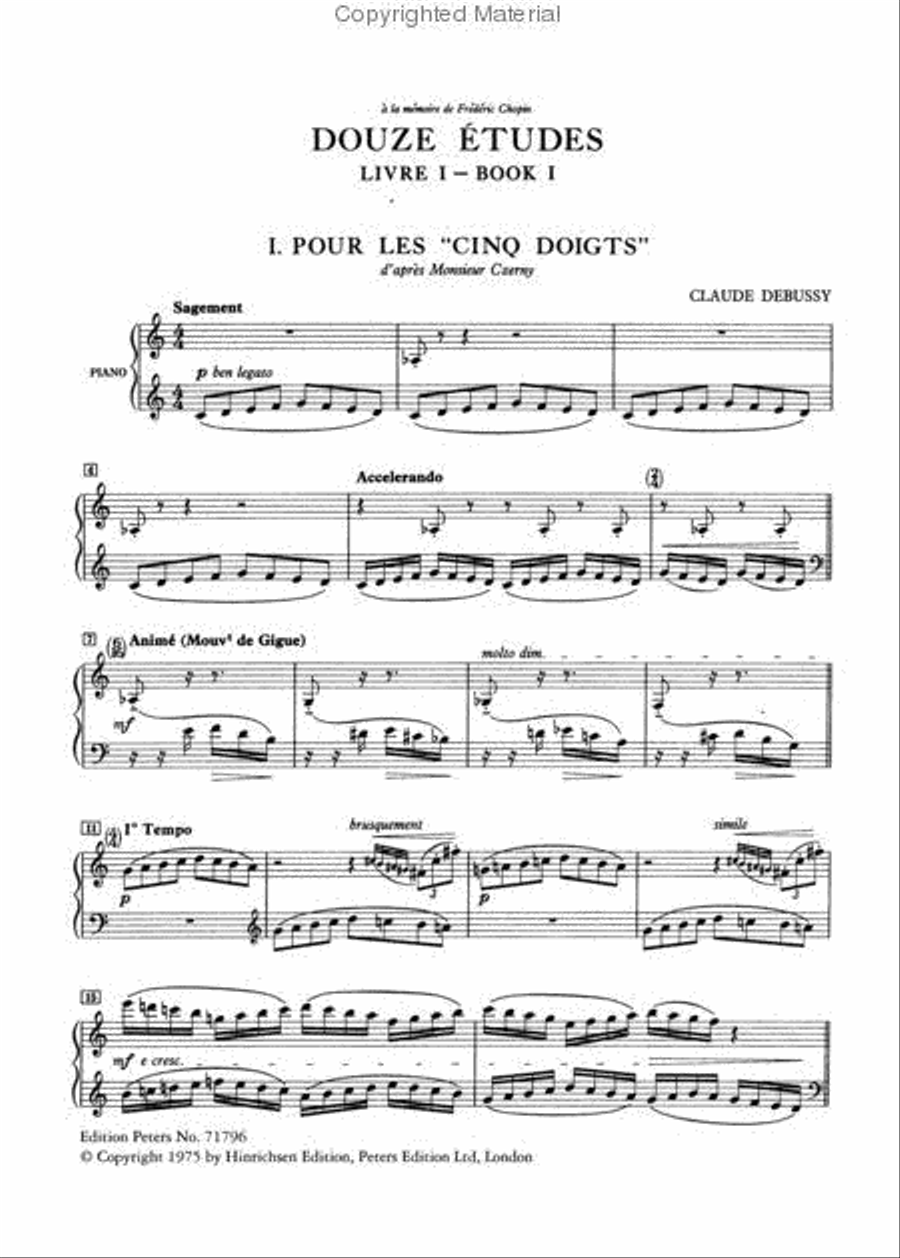 Études for Piano, Books 1 and 2 Piano scores gallery preview page 2