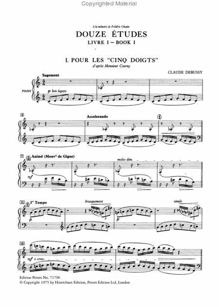Études for Piano, Books 1 and 2