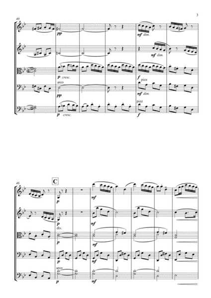 Dvorak Bagatelle for String Orchestra image number null