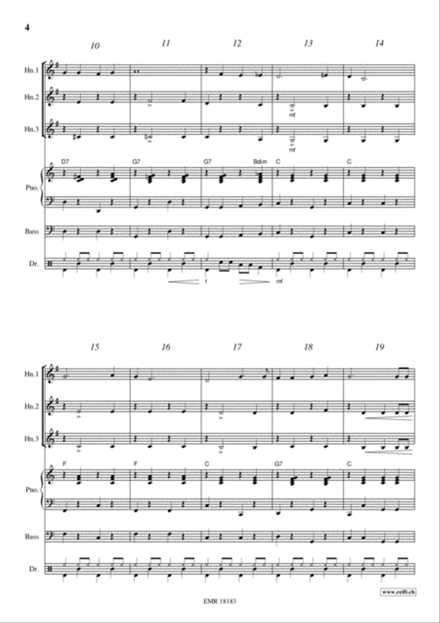 All Together Horn scores gallery preview page 4