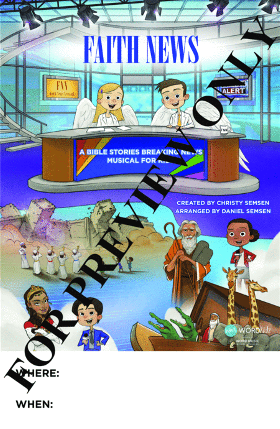 Faith News - Posters (12-pak) Choir scores gallery preview page 2