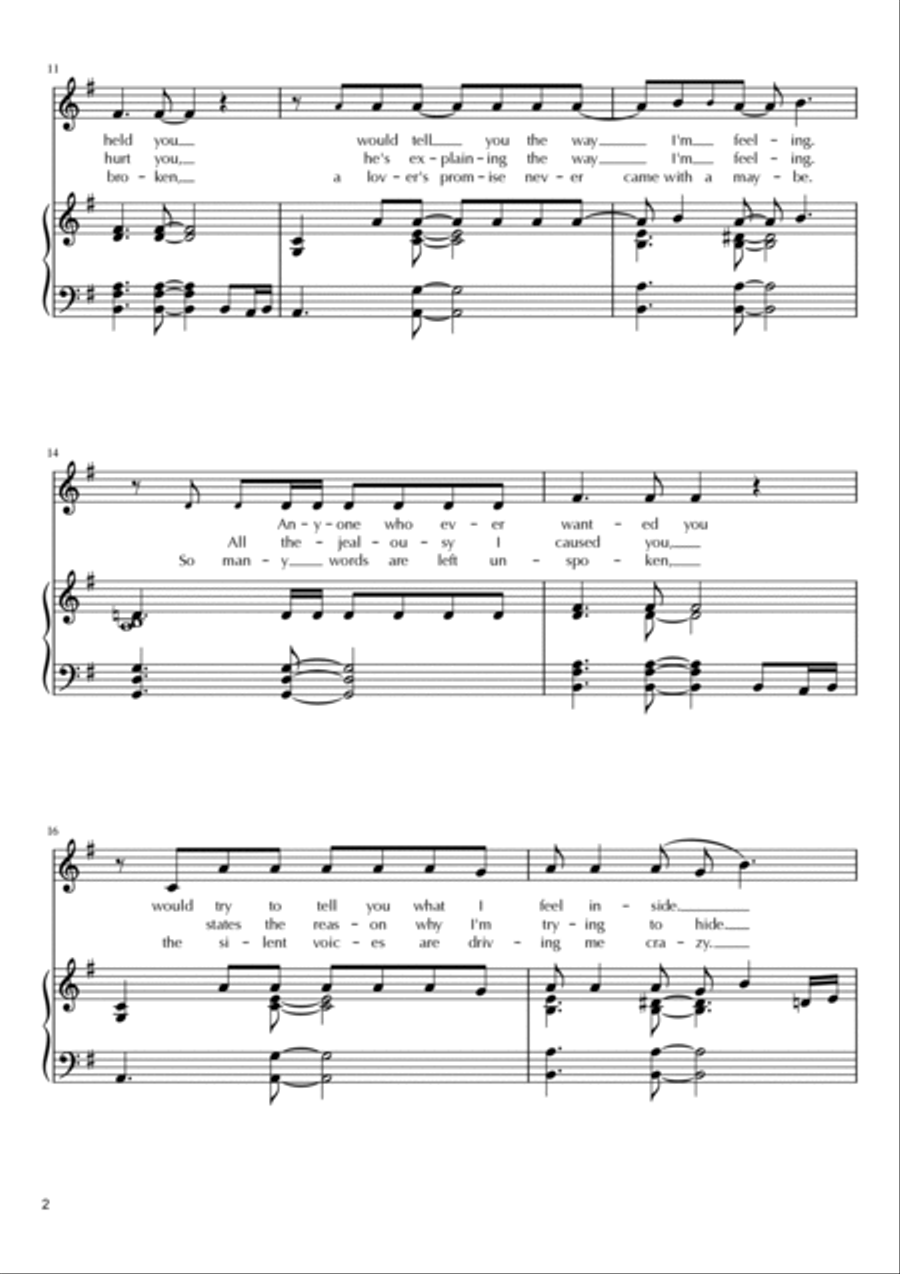 Stars Voice scores gallery preview page 2
