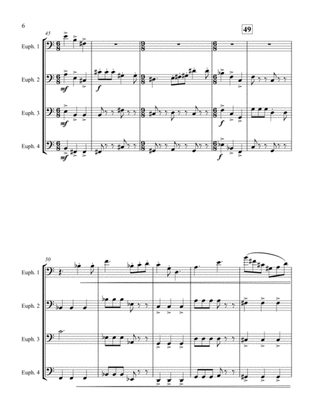 Euphony for Euphonium Quartet image number null