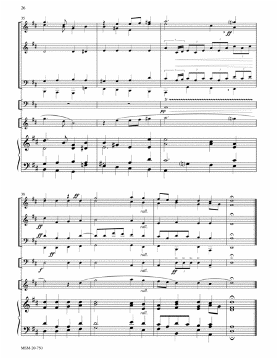 Festive Hymn Settings for Congregational Singing Set 1: Christ the King Choir scores gallery preview page 15
