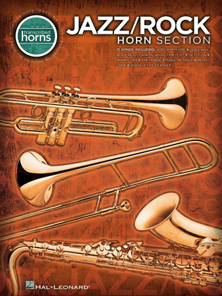 Book cover for Jazz Rock Horn Section Transcribed Scores